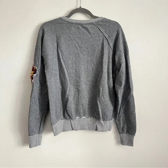 Harry Potter Gryffindor Sweatshirt Universal Studios Park Exclusive Gray Size S - Picture 9 of 11